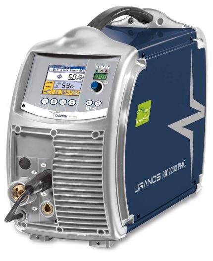 Böhler URANOS NX 2200 PMC Sinerjik Pulse Özellikli taşınabilir gazaltı kaynak makinesi